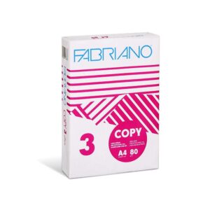 Fotokopir papir Fabriano Copy 3 A4 80g Šifra proizvoda: 03735/ EAN: 8001348103363 / Proizvođač: Fabriano